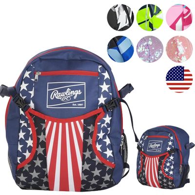 Rawlings | REMIX Backpack Equipment Bag | T-Ball & Youth Baseball / Softball | USA