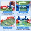 Mini Foosball Games, Tabletop Football Soccer Pinball for Indoor Game Room, Table Top Foosball Desktop Sport Board Game for Adults Kids Family Game Night Fun (15"x 7" x 1/4") view 2