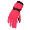 POLG Kids Ski Snow Gloves Winter Cold Weather Windproof Warm Snowboard Sport Mittens for Boys Girls (Hot Pink, 7-12 Year) view 1