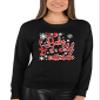 Go All Out 3X-Large Black Adult Baby It's Cold Outside Christmas Fashion Sweatshirt Crewneck view 4