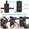 Desing Wish Insulated Bottle Holder, 16-24oz Cup Holder with Removable Non-Slip Straps, Multiple Installation Methods for Mountain Bike, Road Bike, eBike, Scooter view 2