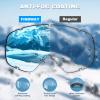 findway Ski Goggles OTG - Over Glasses Snow/Snowboard Goggles for Men, Women & Youth - 100% UV Protection view 2