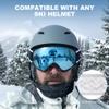 findway Ski Goggles OTG - Over Glasses Snow/Snowboard Goggles for Men, Women & Youth - 100% UV Protection view 4