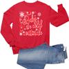 Go All Out X-Large Red Adult Baby It's Cold Outside Christmas Fashion Sweatshirt Crewneck view 1