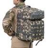 QT&QY 45L Military Tactical Backpacks Molle Army Assault Pack 3 Day Bug Out Bag Hiking Treeking Camouflage Hunting Rucksack view 4