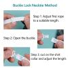 Sucrain 5pcs Boy's Necktie Pre-tied Adjustable Neck Strap Tie Plaid Zipper Tie for Wedding Graduation School Cosplay Uniforms view 3