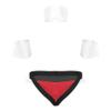 FEESHOW Mens Sexy Christmas Santa Costume Tuxedo Bow Tie with Boxer Briefs Role Play Outfits Type B XX-Large view 3