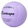 Runleaps Volleyball, Waterproof Indoor Outdoor Volleyball for Beach Game Gym Training, Official Size 5 (Purple) view 2