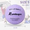 Runleaps Volleyball, Waterproof Indoor Outdoor Volleyball for Beach Game Gym Training, Official Size 5 (Purple) view 4