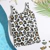 IWEMEK Boy Girls Floatation Swimsuit with Adjustable Buoyancy Baby Swim Vest Life Jacket Summer Training Float Suit One Piece Floating Swimwear Safety Pool Bathing Suit for Kids Leopard 18-24 Months view 4