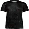 Holloway Youth Stock Cotton-Touch Poly Tee, Black Cloud Print, Large view 2