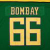 Youth Ice Hockey Jersey Mighty Ducks Movie Jersey Kids Shirts Green/White (Medium, #66 Bombay Green) view 2