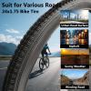 24inch Bicycle Tire Bike Tyre Stab-Proof Thicken Tires Road Bike Tire with Tire Levers 24x1.75 view 4