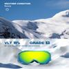 ZIONOR Lagopus Ski Snowboard Goggles UV Protection Anti fog Snow Goggles for Men Women Adult Youth view 2