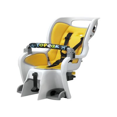 Topeak BabySeat II with MTX 2.0 Rack for 29"/Disc Bikes Child Bike Seat with Suspension System, Roll Bar Handle, Adjustable Harness & Footrests QuickTrack Compatible