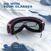 ZIONOR Lagopus Ski Snowboard Goggles UV Protection Anti fog Snow Goggles for Men Women Adult Youth view 3