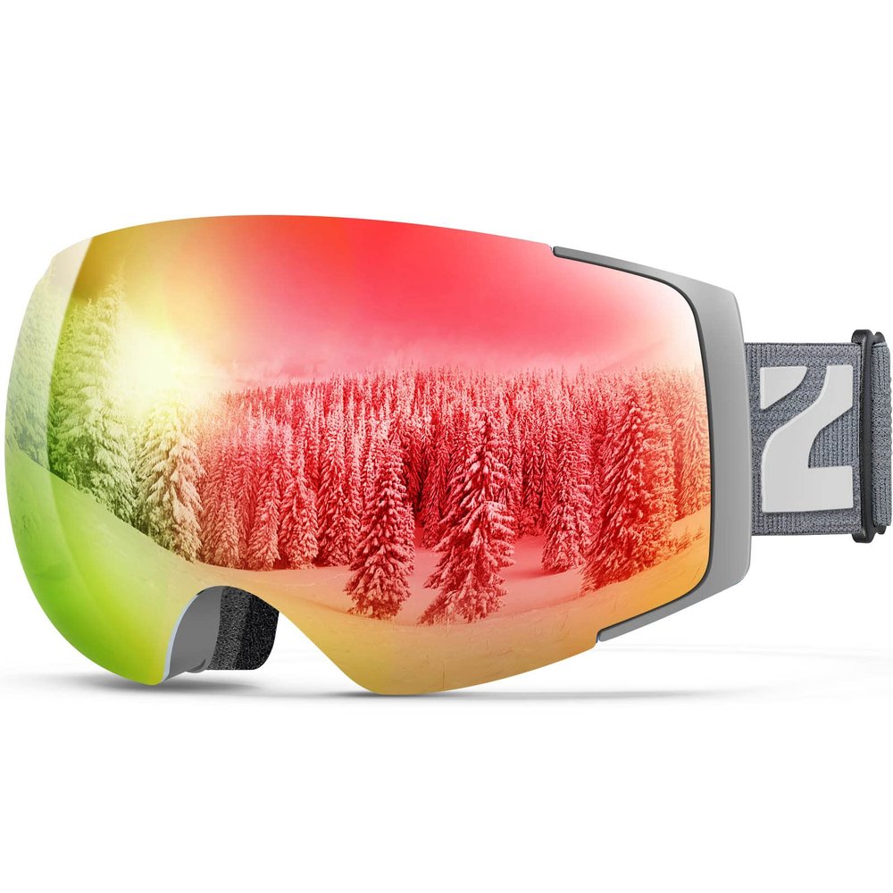 ZIONOR X4 Ski Goggles Magnetic Lens - Snowboard Goggles for Men Women Adult - Snow Goggles Anti-fog UV Protection