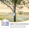 10Pcs Inflator Bottle Caps Iron Air Training Silicone Resuable Hanging Slingshots for Outdoor Garden view 3