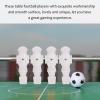 Homoyoyo Foosball Balls Replacement 4pcs Foosball Man Statue Table Guys Figurine Robbot Man Soccer Games Player Mini Doll Figure Football Machine Accessories Replacement Parts White Foosball Table view 2