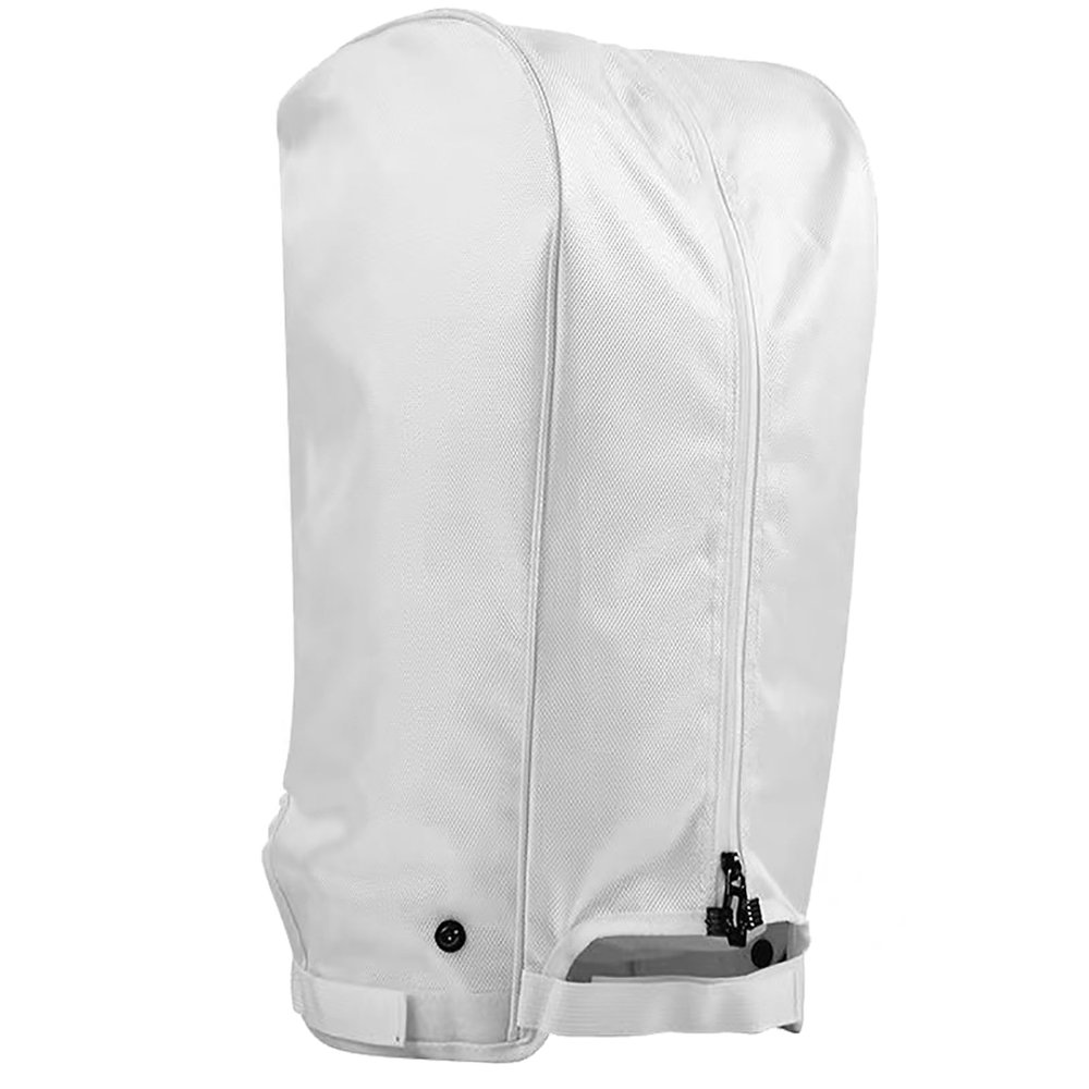 Golf Bag Cover Rain Hood Waterproof, Rain Cape for Golf Bags fit Almost All Tour Bags Golf Bags or Carry Cart for Mens Women Golfer (Color : White-B)