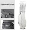 Golf Bag Cover Rain Hood Waterproof, Rain Cape for Golf Bags fit Almost All Tour Bags Golf Bags or Carry Cart for Mens Women Golfer (Color : White-B) view 3