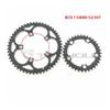 MYEEI Road Bicycle Chain Wheel BCD 110 52T 36T Sprocket Folding Bike Crown Chainwheel MTB Chainring Aluminium BCD 110 52T 36T Double Speed (Color : 52/36T Black) view 3