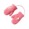 Toddler Gloves Magic Stretch Winter Cold Weather Mittens Soft Warm Unisex Baby Gloves with String for Boys Girls (Hot Pink, ) view 1