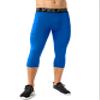 3 Pack Men's Compression Pants 3/4 Workout Dry-fit Baselayers Underwear Sport Tights Running Athletic Leggings Capris view 2
