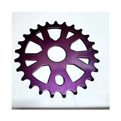 MYEEI Bicycle Chain Wheel Chaingrings 25T for BMX Bike Sprocket Steel Chainring Bicycle Chain Wheel Parts (Color : Purple)