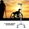 Travel Lightweight Folding Walking Cane for Seniors Adults Disabilities Adjustable Walking Stick (Color : A) view 3