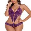 Avidlove Womens Teddy Lingerie Lace Bodysuit Sexy One Piece Babydoll Lingerie Wineberry view 1