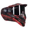 HK Army HSTL Goggle Paintball Airsoft Mask with Anti Fog Thermal Lens (Fracture Black/Red/Smoke Lens) view 3
