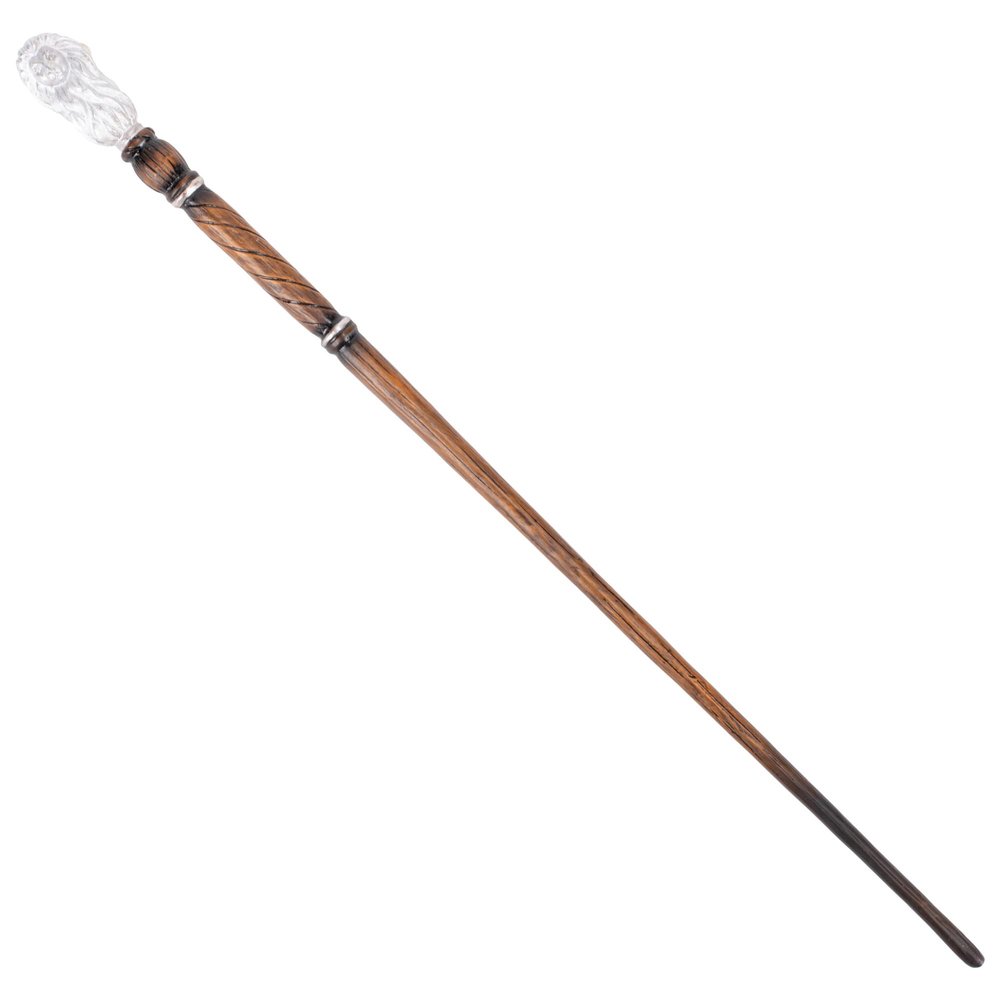 Cottage Garden Brave Heart Lion 13.75 inch Resin Collectible Witch Wizard Cosplay Magic Wand