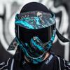 HK Army HSTL Paintball Goggle - Fracture Black/Turquoise view 2