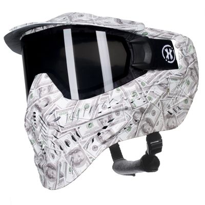 HK Army HSTL Goggle Paintball Airsoft Mask with Anti Fog Thermal Lens (Money/Smoke Lens)