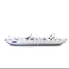 Perun Outdoors LB-450K 2 Person Durable PVC Inflatable Kayak Boat Sport 450cm (14'9' ') with Foot Air Pump and Carry Bag, Light Gray + Blue (LB-450UV) view 2