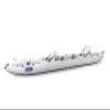 Perun Outdoors LB-450K 2 Person Durable PVC Inflatable Kayak Boat Sport 450cm (14'9' ') with Foot Air Pump and Carry Bag, Light Gray + Blue (LB-450UV) view 3