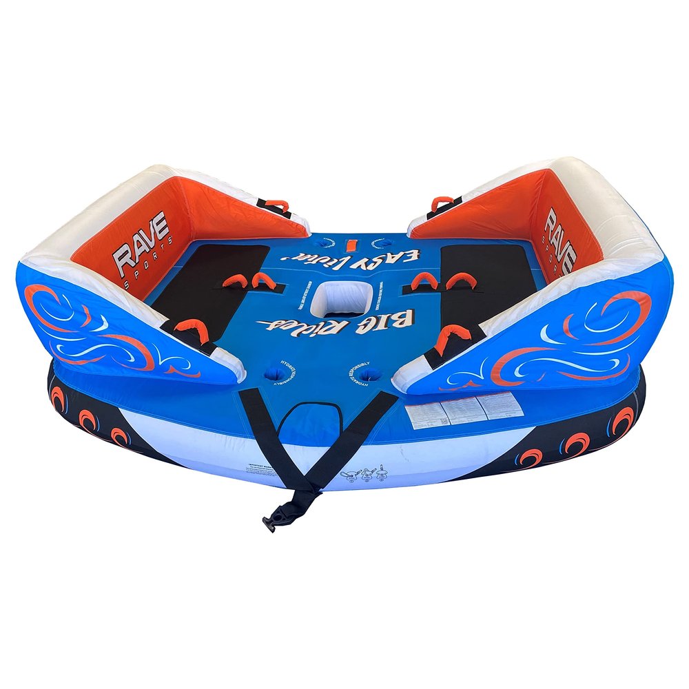 RAVE Sports, Big Easy Boat Towable Water Tube for 2-4 Riders