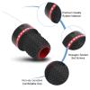 Aqur2020 Speed Shifter for Mountain Bike, Gear Derailleur Handle, Red and Black, Rubber and Plastic, Non-Slip, Space-Saving, 8.5x7x4.5cm view 2
