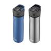 Contigo Ashland Chill 2.0, 2-Pack, 24oz, Stainless Steel with Straw and Handle, Dual Insulated for Cold and Hot Drinks, Blue Corn and Stainless Steel view 2