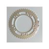 MYEEI Bike Chainrings 130 BCD Fixed Gear Single Speed Chain Wheel 130 BCD 44T 46T 48T Bicycle Plate Chain Wheel Tooth Hollow Repair Track Crankset (Color : 46T Silver Hollow) view 1