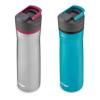 Contigo Cortland Chill 2.0 Vacuum-Insulated Stainless Steel Water Bottle Spill-Proof Lid Preserves Temperature for Hours 24oz 2-Pack Juniper & Dragonfruit Ideal for Travel and Daily Use view 3