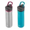Contigo Cortland Chill 2.0 Vacuum-Insulated Stainless Steel Water Bottle Spill-Proof Lid Preserves Temperature for Hours 24oz 2-Pack Juniper & Dragonfruit Ideal for Travel and Daily Use view 4