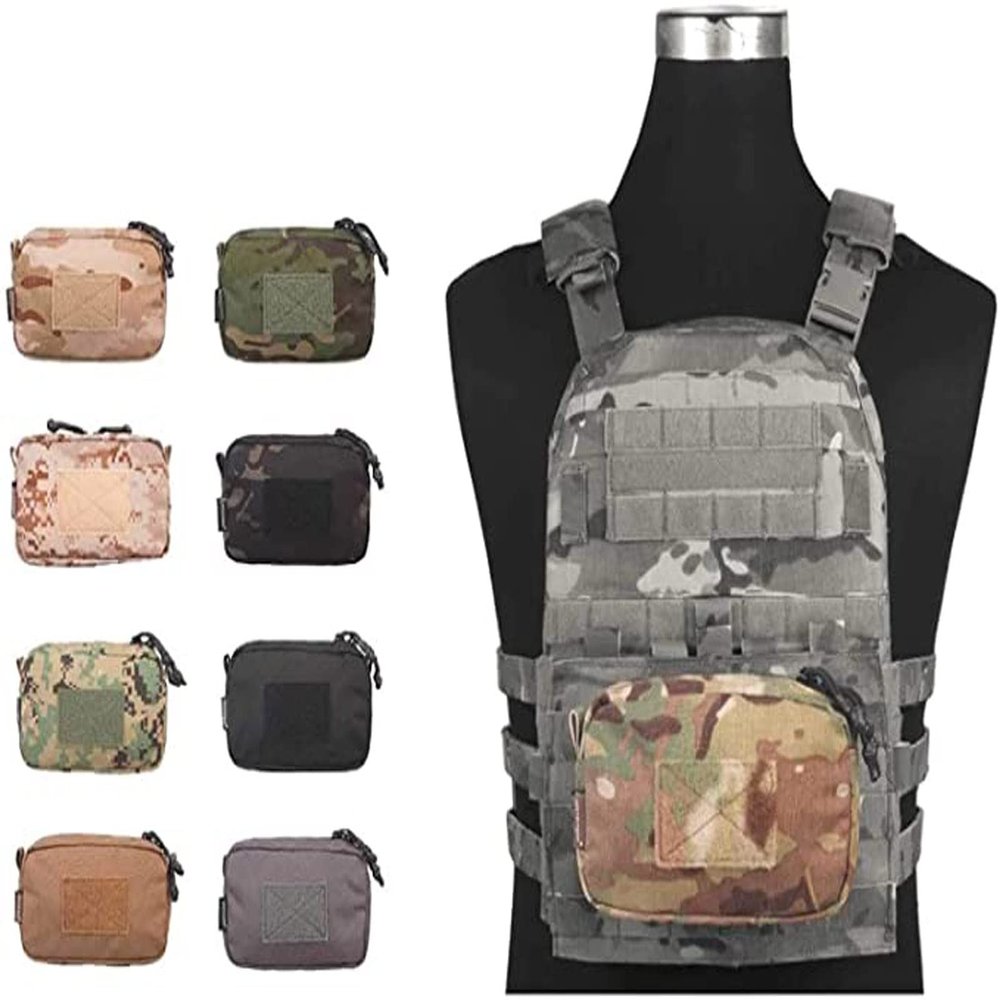 Emerson Ultility Pouch Molle 18 * 11cm Combat Military Vest Pouch (Multicam Arid)