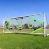 QuickPlay PRO Soccer Target Nets with 7 Scoring Zones  Practice Shooting & Goal Shots | Available in 4 Sizes | Portable Training Equipment | Soccer Frame Not Included view 2