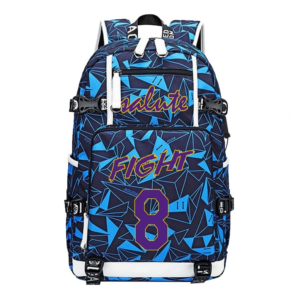 FANwenfeng Basketball Player KB24 Multifunction Backpack Travel Daypack Fans Bag (Style 18)