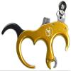 SHARROW Bow Release Aid 3/4 Fingers Automatic Archery Release Aluminium Alloy Thumb Trigger for Compound Bow Accessory (Yellow) view 2