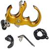 SHARROW Bow Release Aid 3/4 Fingers Automatic Archery Release Aluminium Alloy Thumb Trigger for Compound Bow Accessory (Yellow) view 3
