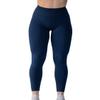 AUROLA Seamless Scrunch Legging Women Yoga Pants 7/8 Tummy Control Workout Running for Workout Fitness Sport Active Ankle Legging-25'' (M, Tuxedo Blue) view 4