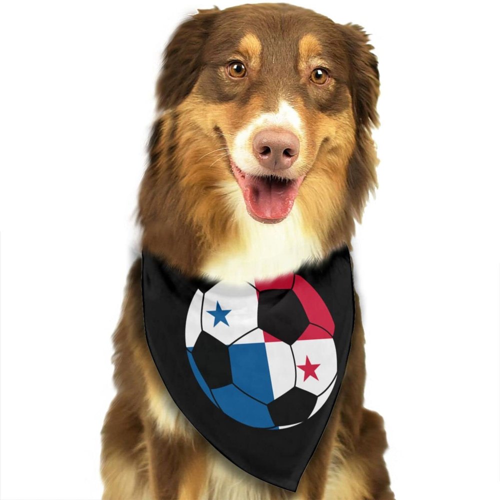Panama Soccer Pet Scarf Pet Print Scarf Dog Cat Bandana Triangle Neckerchief Bibs Neckerchief Bibs Pet